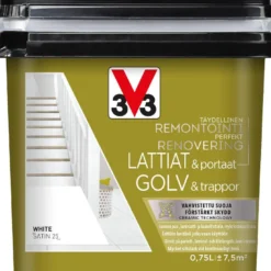 Lattiamaali V33, satiini, eri vaihtoehtoja