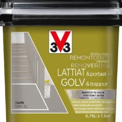 Lattiamaali V33, satiini, eri vaihtoehtoja