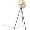Lattiavalaisin Eglo Castanuelo, 40W, 50x27x152cm, kulta/musta