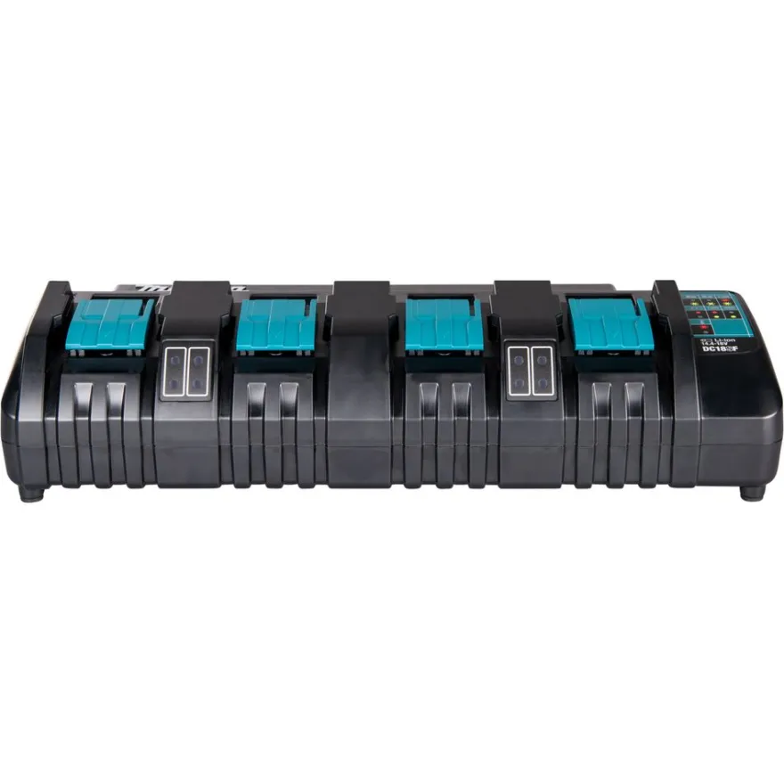 Laturi Makita LXT DC18SF, 14.4-18V, neljälle akulle