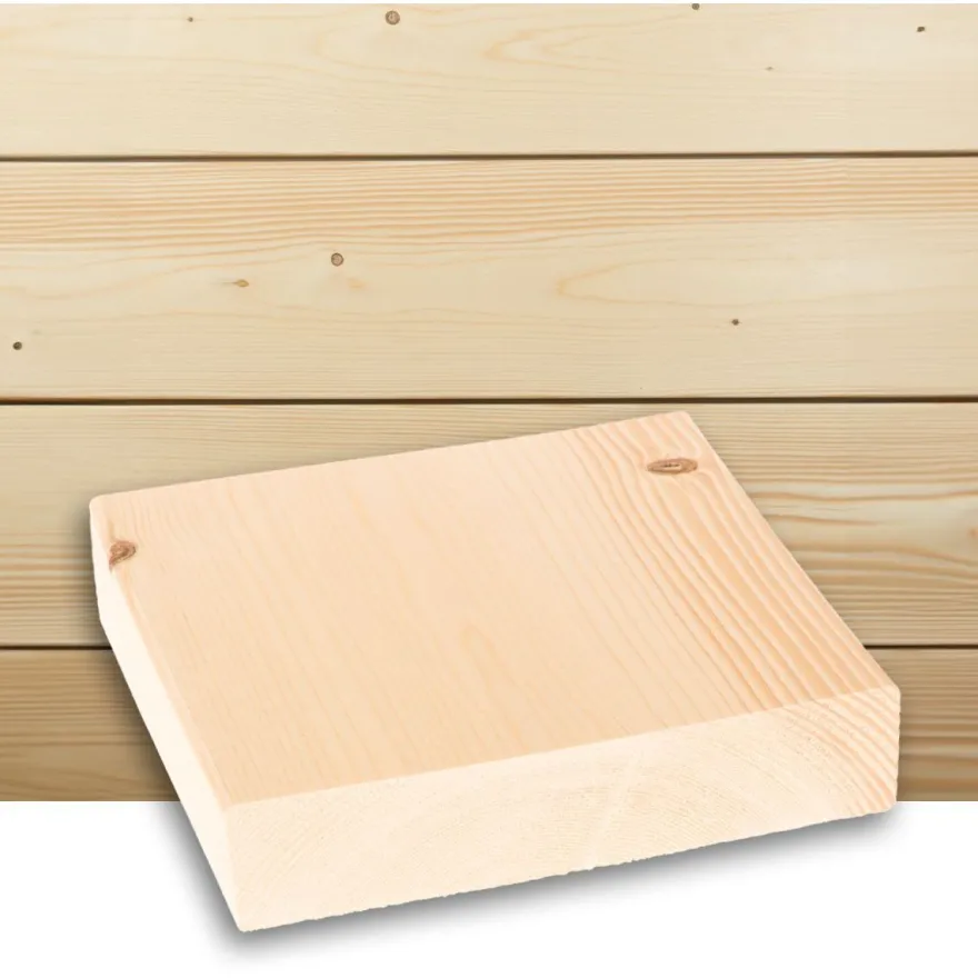 Laudelauta Tuuli Sauna SHP, 45x195mm, TK, kuusi, puuvalmis