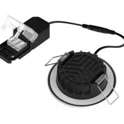 LED-alasvalo FocusLight Halo, 3 CCT, IP65/IP20