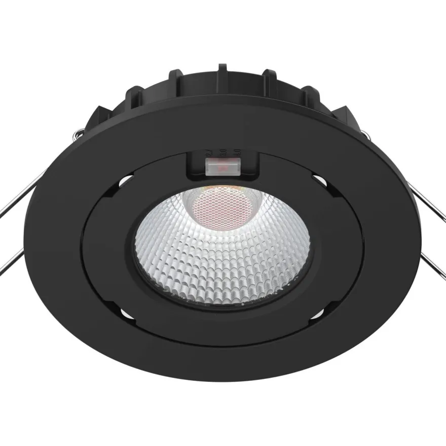 LED-alasvalo FocusLight Halo, 3 CCT, IP65/IP20