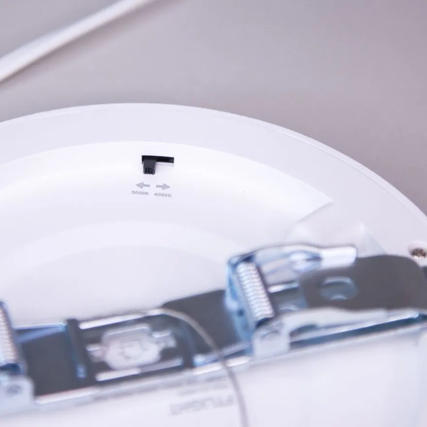 LED-alasvalo FTLIGHT Koala, 24W, 1900lm, 3000K/4000K, IP43/IP20, himmennettävä