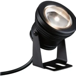 LED-allasvalaisin Paulmann Plug & Shine, IP68, 3000K, 5W, musta