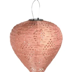 LED-aurinkokennolyhty House Nordic Greatham, IP44, roosa, Myyntierä 2 kpl, Verkkokaupan poistotuote