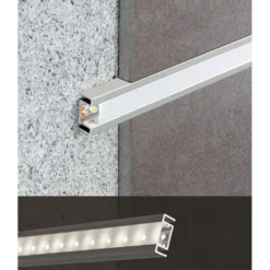LED-boordilista Euroshrink 301A, alumiini, 23mm x 2.5m, eri värejä