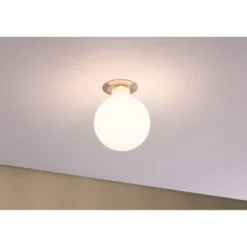LED-filamenttilamppu Paulmann Globe, G80, E27, 806lm, 7.5W, 2700K, himmennettävä, opaali