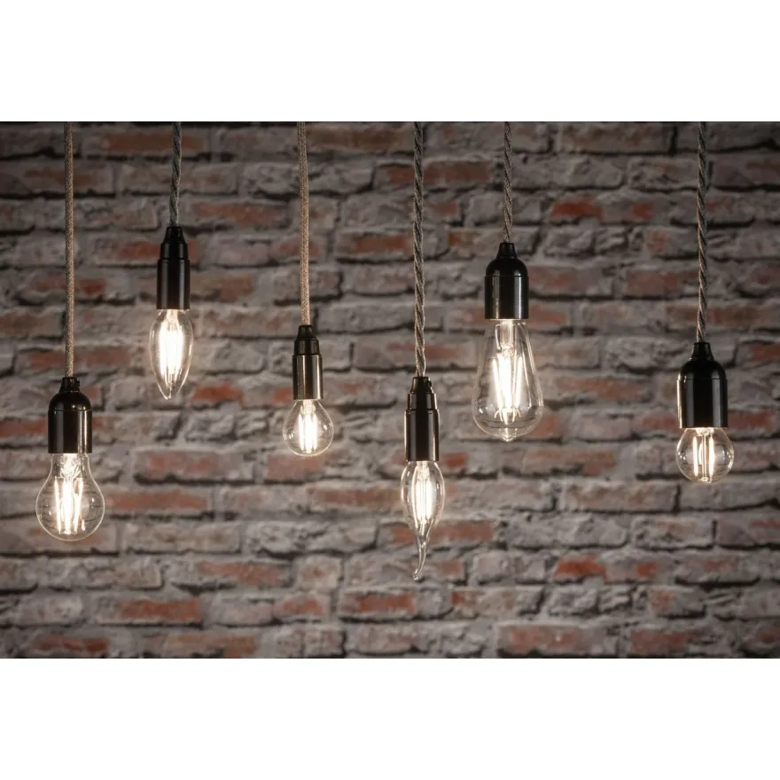 LED-filamenttilamppu Paulmann Drop, E14, 470lm, 4.8W, 2700K, himmennettävä, kirkas