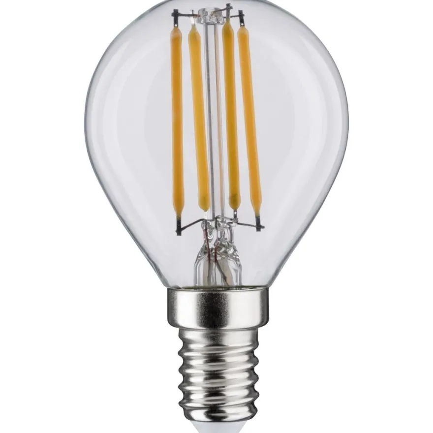 LED-filamenttilamppu Paulmann Drop, E14, 470lm, 4.8W, 2700K, himmennettävä, kirkas