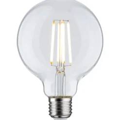 LED-filamenttilamppu Paulmann Eco-Line Globe, G95, E27, 840lm, 4W, 3000K, kirkas