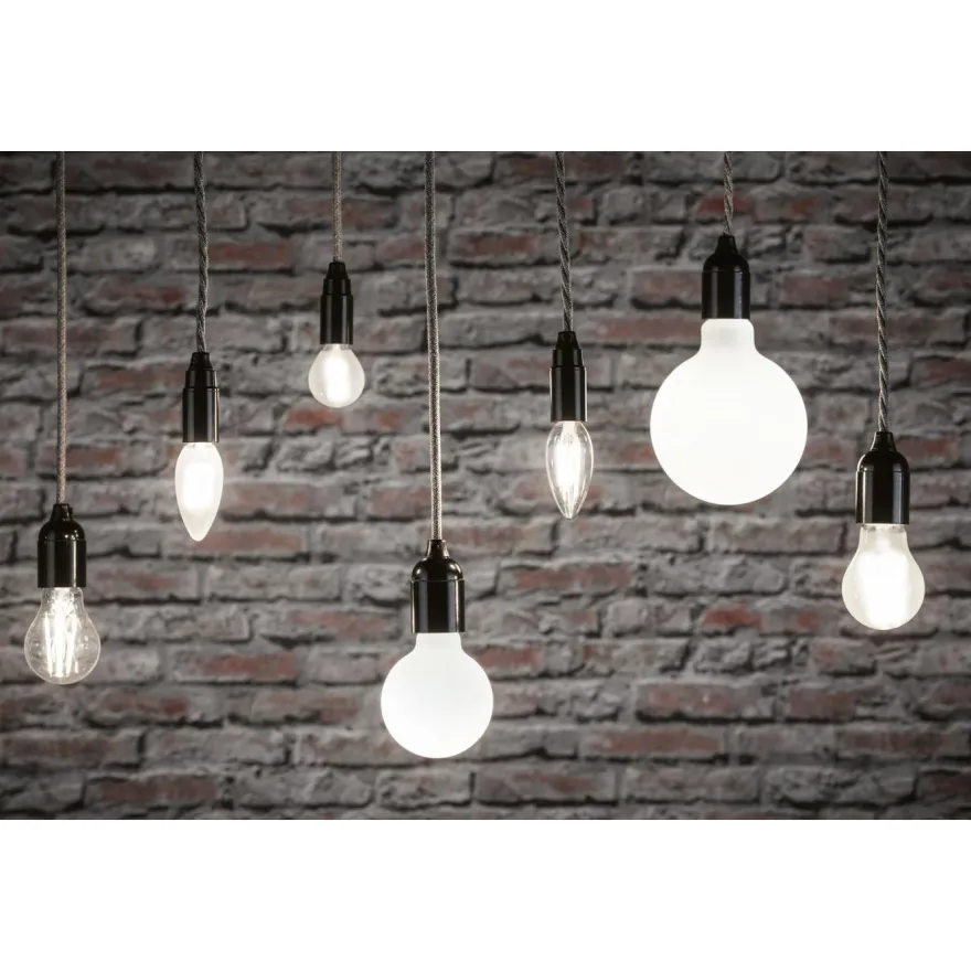 LED-filamenttilamppu Paulmann Drop, E27, 470lm, 4.8W, 4000K, matta