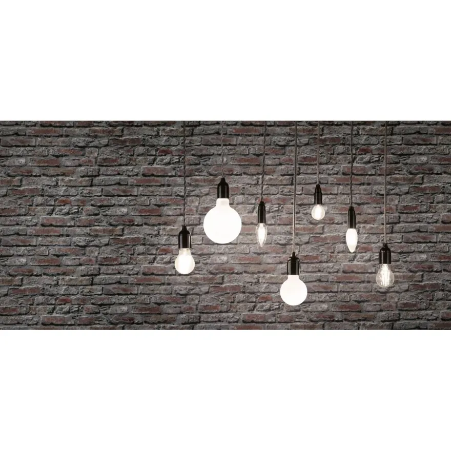 LED-filamenttilamppu Paulmann Drop, E27, 470lm, 4.8W, 4000K, matta