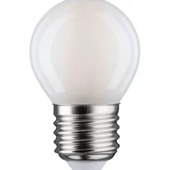 LED-filamenttilamppu Paulmann Drop, E27, 470lm, 4.8W, 4000K, matta