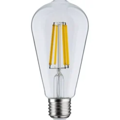 LED-filamenttilamppu Paulmann Eco-Line Corn, ST64, E27, 840lm, 4W, 3000K, kirkas