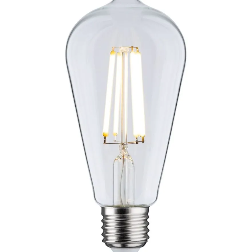 LED-filamenttilamppu Paulmann Eco-Line Corn, ST64, E27, 840lm, 4W, 3000K, kirkas