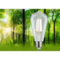 LED-filamenttilamppu Paulmann Eco-Line Corn, ST64, E27, 840lm, 4W, 3000K, kirkas