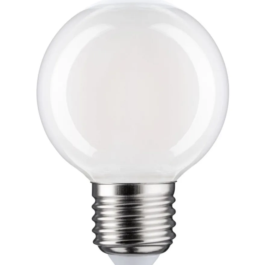 LED-filamenttilamppu Paulmann Globe, G60, E27, 780lm, 7W, 2700K, himmennettävä, opaali