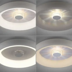 Led-kattovalaisin JustLight Vertigo Led ⌀46.5cm, 1400lm