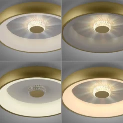 Led-kattovalaisin JustLight Vertigo Led ⌀46.5cm, 1400lm