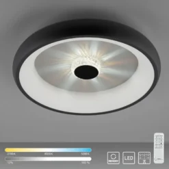 Led-kattovalaisin JustLight Vertigo Led ⌀46.5cm, 1400lm