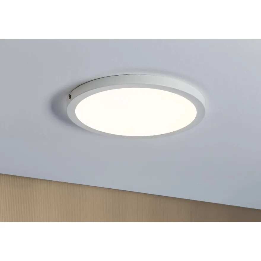 LED-kattovalaisin Paulmann Atria, 2700K, Ø300mm, valkoinen
