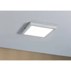 LED-kattovalaisin Paulmann Atria, 2700K, 220x220mm, valkoinen