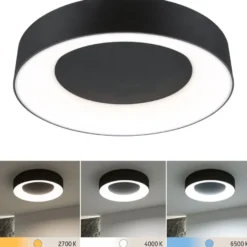 LED-kattovalaisin Paulmann Casca, IP44, 2100lm, 23W, säädettävä värilämpötila, eri värejä