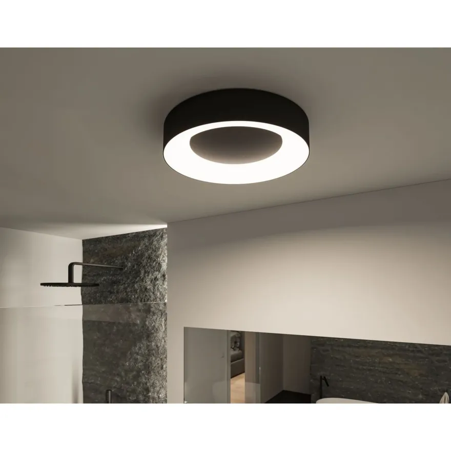 LED-kattovalaisin Paulmann Casca, IP44, 2100lm, 23W, säädettävä värilämpötila, eri värejä