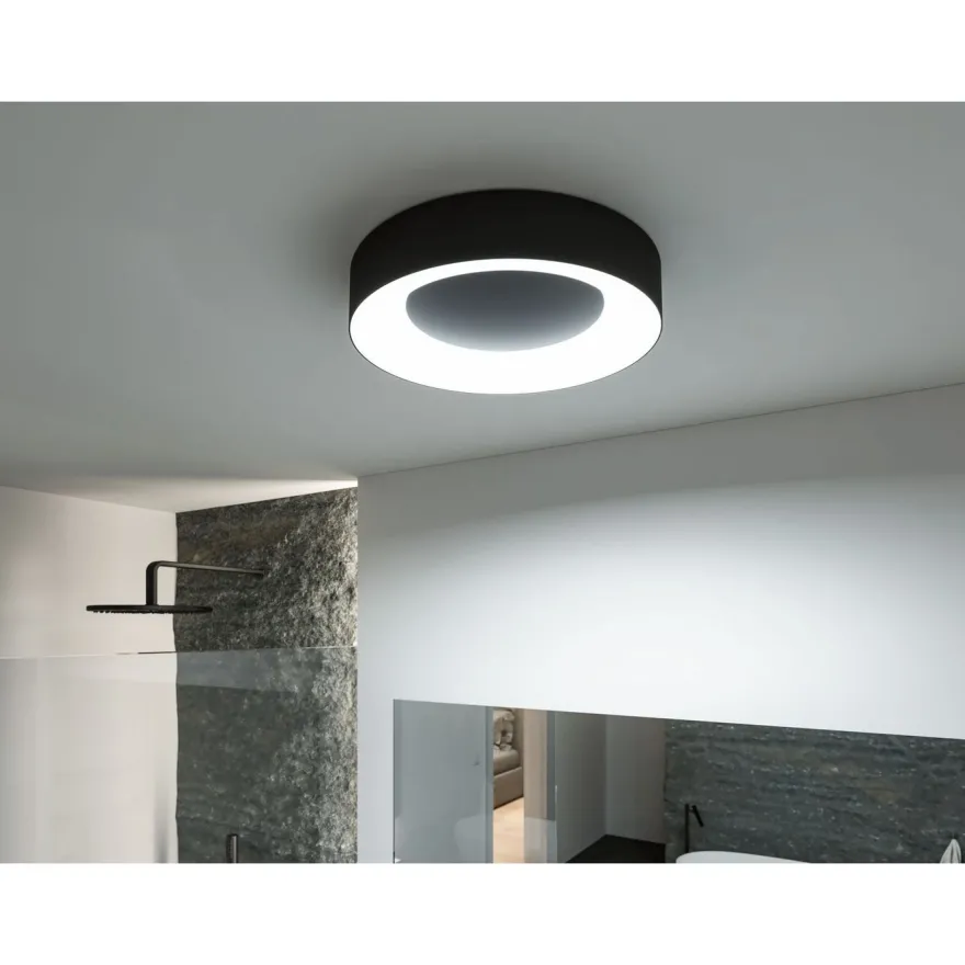 LED-kattovalaisin Paulmann Casca, IP44, 2100lm, 23W, säädettävä värilämpötila, eri värejä