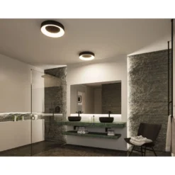 LED-kattovalaisin Paulmann Casca, IP44, 2100lm, 23W, säädettävä värilämpötila, eri värejä