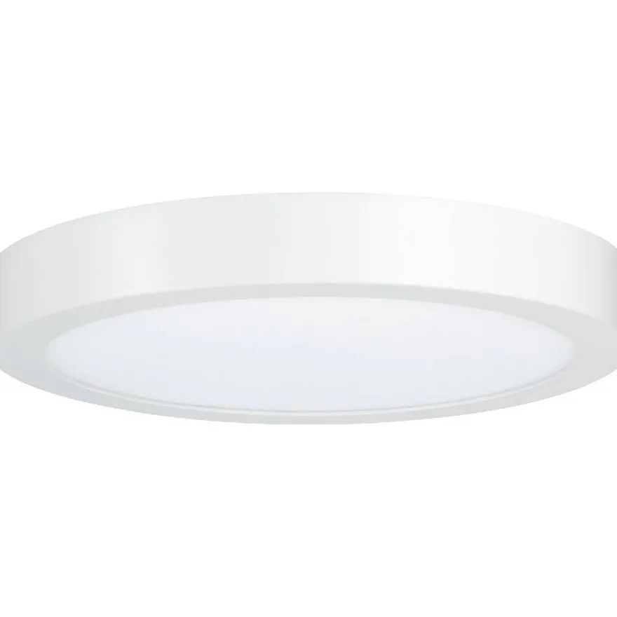 LED-kattovalaisin Paulmann Lunar, 3000K, Ø300mm, valkoinen