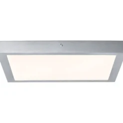LED-kattovalaisin Paulmann Lunar, 3000K, 400x400mm, alumiini