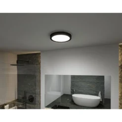 LED-kattovalaisin Paulmann Tega, IP44, 1200lm, 22.5W, säädettävä värilämpötila, eri värejä