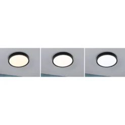 LED-kattovalaisin Paulmann Tega, IP44, 1200lm, 22.5W, säädettävä värilämpötila, eri värejä