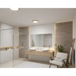 LED-kattovalaisin Paulmann Tega, IP44, 1200lm, 22.5W, säädettävä värilämpötila, eri värejä