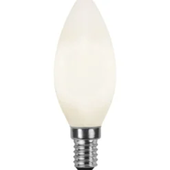 LED-kynttilälamppu Star Trading Illumination LED 375-02 Ø 35x98mm, E14, opaali, 3W, 2700K, 250lm