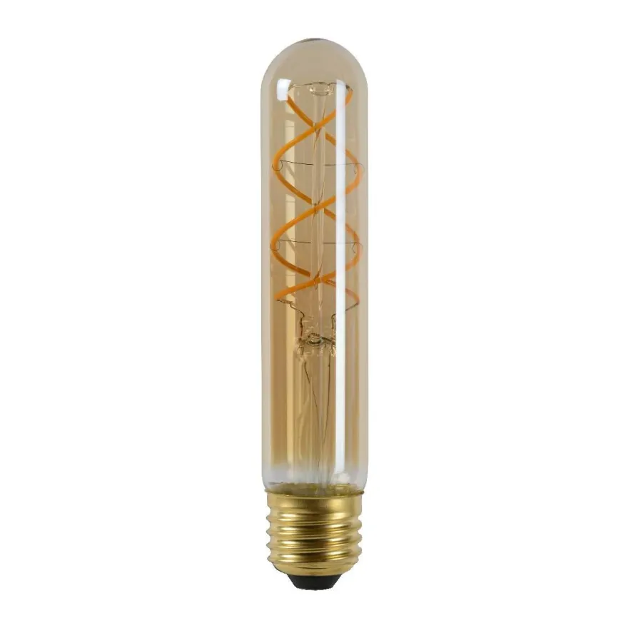 LED-lamppu Lucide filamentti E27, Ø3cm, himmennettävä, 5W, 2200K, amber