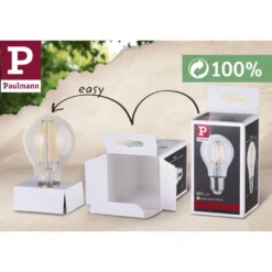 LED-lamppu Paulmann Floating Shine Standard 230V Globe E27 4W 1800K himmennettävä