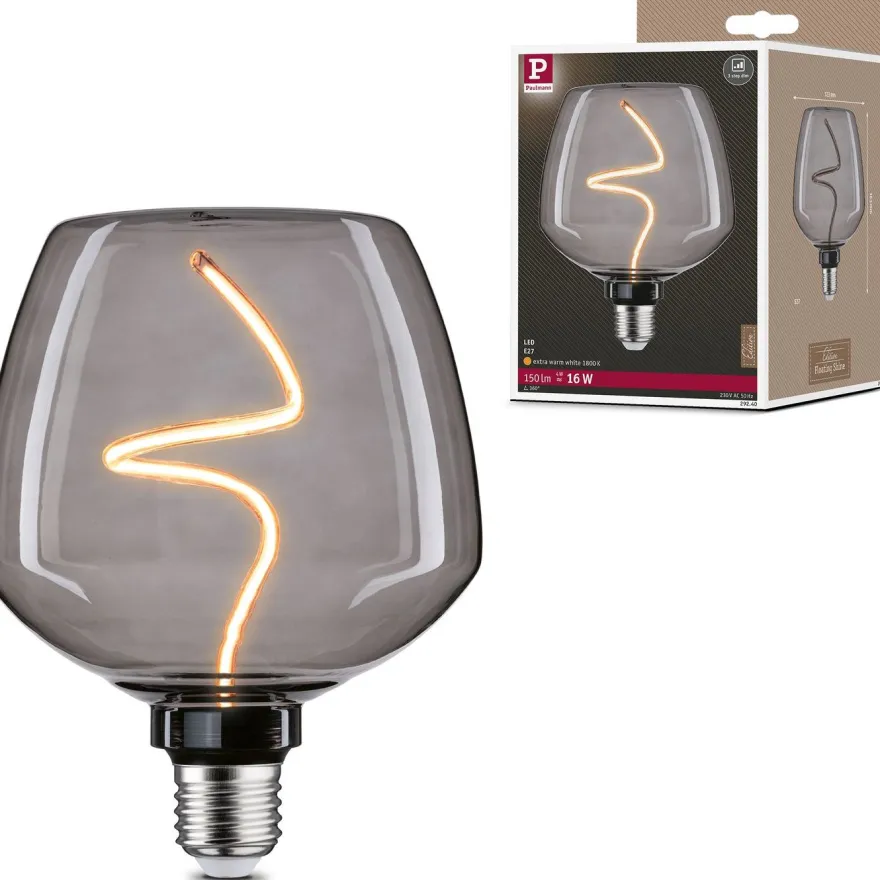LED-lamppu Paulmann Floating Shine Standard 230V Globe E27 4W 1800K himmennettävä