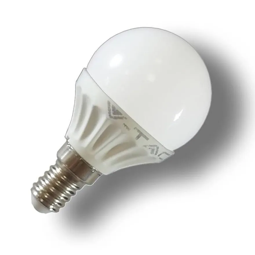 LED-lamppu P45 Pallo V-TAC VT-1819, 4W, 230V, 4500K, 320lm, IP20, Ø 45mm