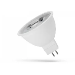 LED-lamppu Spectrum GU5.3 MR16 6W 12V SMD 55° linssillä, eri värilämpötiloja
