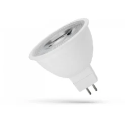 LED-lamppu Spectrum GU5.3 MR16 6W 12V SMD 55° linssillä, eri värilämpötiloja