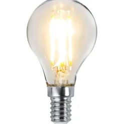 LED-lamppu Star Trading Clear Filament 351-34, Ø45x80mm, E14, P45, 2.5W, 2700K, 250lm