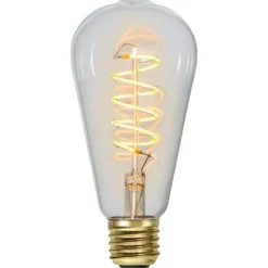 LED-lamppu Star Trading Decoled 354-90-1 3-step Memory, Ø64x144mm, E27, kirkas, 4W, 2100K, 270lm