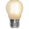 LED-lamppu Star Trading Frosted Filament 339-05, Ø45x78, E27, G45, 1.4W, 2700K, 150lm, 2kpl