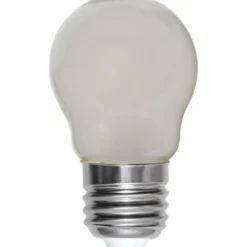 LED-lamppu Star Trading Frosted Filament 339-05, Ø45x78, E27, G45, 1.4W, 2700K, 150lm, 2kpl
