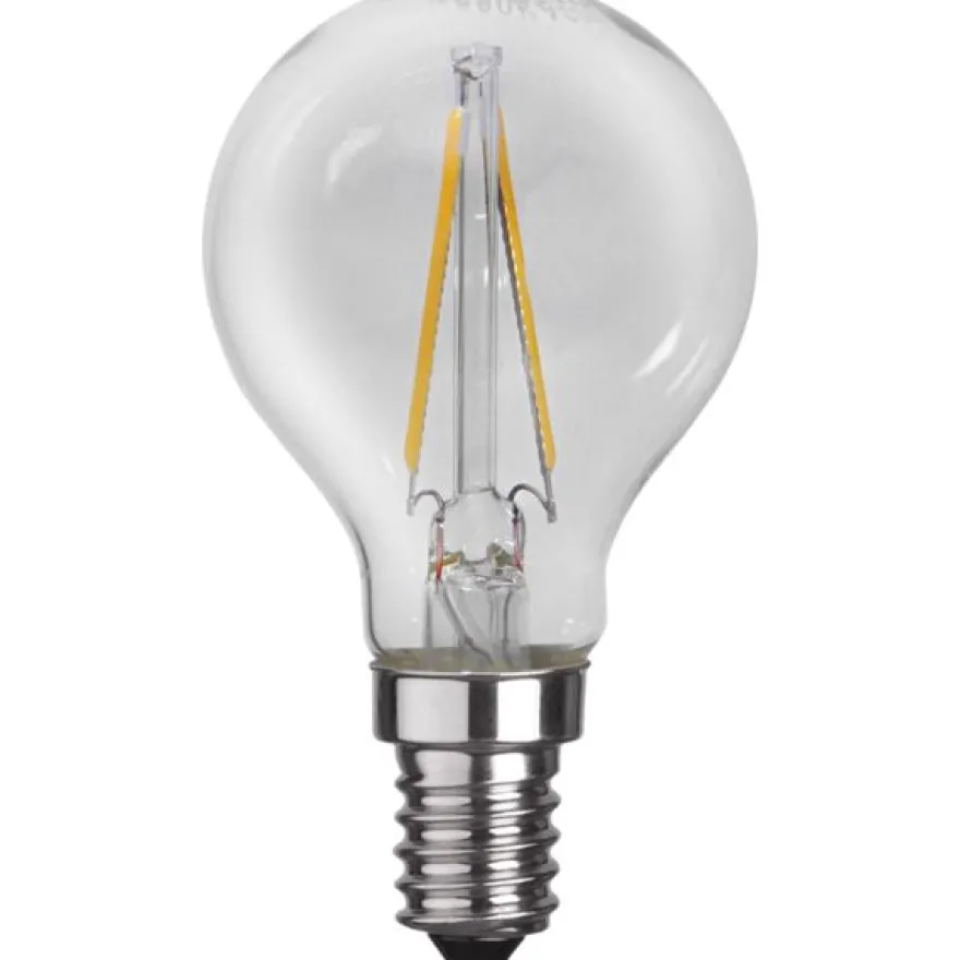 LED-lamppu Star Trading Illumination LED 351-21 Ø 45x82mm, E14, kirkas, 2W, 2700K, 250lm