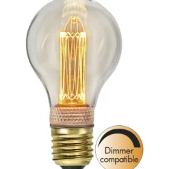 LED-lamppu Star Trading New Generation Classic 349-41-1, Ø60x110mm, E27, kirkas, 2.3W, 1800K, 70lm