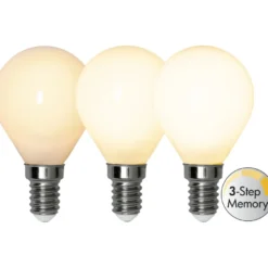 LED-lamppu Star Trading Opaque Filament RA90 3-step 375-81-1, Ø45x78mm, E14, P45, 4W, 2700K